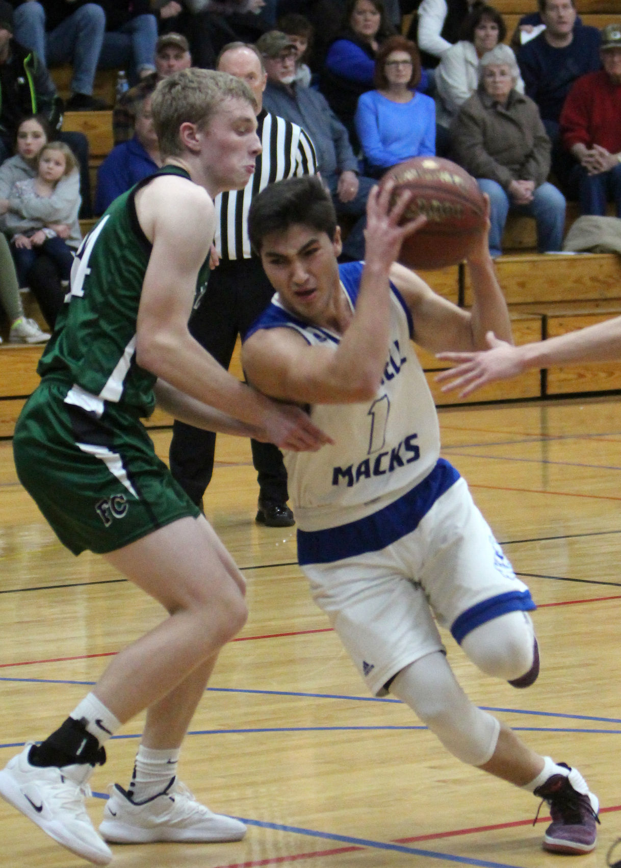 Fall Creek at McDonell boys basketball 12-14-18